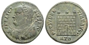 IMPERIO ROMANO-91, LICINIO I (308-324 DC), FOLLIS HERACLEA, BRONCE. GVF. - Imagen 1 de 1