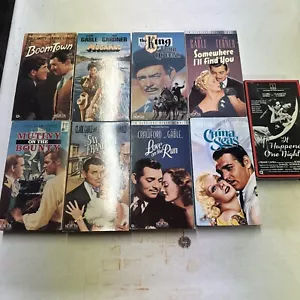 VHS~Clark Gable, Movie Lot!!! Mint Condition!!! - Foto 1 di 9