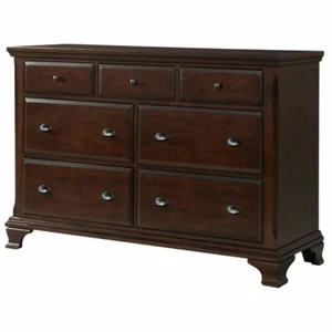 Picket House Furnishings Brinley 7 Drawer Dresser in Cherry - Picture 1 of 5