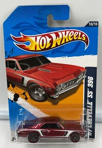 Hot Wheels Muscle Mania GM '12 (110/247) '67 Chevelle SS 396 Car 10/10 Red NEW - Picture 1 of 2