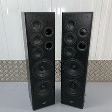 Eltax C-205 Floor Standing Speakers 5-way Black Ash 826Q