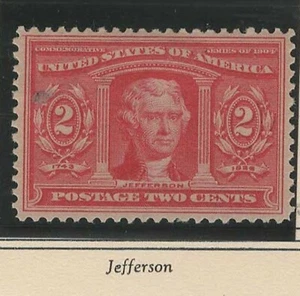 USA 1904 MLH LOUISIANA PURCHASE EXPO THOMAS JEFFERSON - Picture 1 of 1