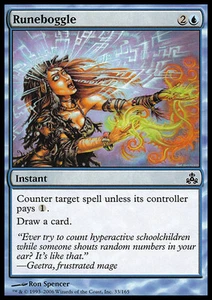 Runeboggle x1 1x Guildpact FOIL CASI NUEVO COMO NUEVO MTG - Imagen 1 de 1