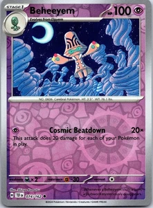 Beheeyem Reverse Holo Uncommon SV05: Temporal Forces 074/162 NM - Foto 1 di 1