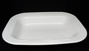 CORNING französische weiße rechteckige L-13 schöne Servierschale - Bild 1 von 5