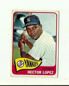 1965 TOPPS #532 Hector Lopez: New York Yankees: Outfield: Baseball Card: MLB - Picture 1 of 2