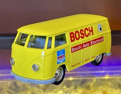 💥1955 Volkswagen Bus Kombi BOSCH AUTO PARTS Right-Hand VW VAN Toy Model TYPE 2 - Image 1 of 4