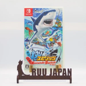 Nintendo Switch Fishing Tsuri Spirits English support Tested Japan Used - Picture 1 of 3