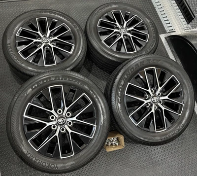 Toyota 4Runner 20" Lexus GX 550 Premium Black OEM Wheels Tires TRD GX550 TPMS - Image 1 of 4