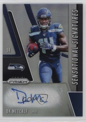 2019 Panini Prizm Sensational Signatures DK Metcalf #SE-DKM Rookie Auto RC - Image 1 of 2