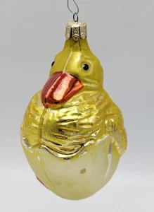 Decorazione natalizia Christopher Radko cova anatroccolo vetro soffiato - Foto 1 di 6