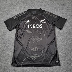 New Zealand All Blacks Shirt Mens Large Rugby INEOS Aeroready Adidas Performance - Picture 1 of 12