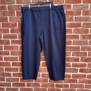 Eileen Fisher Damen 188 $ Bio-Baumwolle Melange Krepp Laterne Hose 2X - Bild 1 von 6
