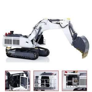 1:14 LESU AOUE 9150 RC Hydraulic Excavator Digger Model for Heavy Backhoe Shovel - Picture 1 of 12