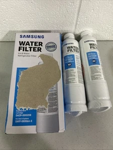 2 PACK Genuine Samsung DA29-00020B HAF-CIN/EXP Refrigerator Water Filter (New) - Picture 1 of 4