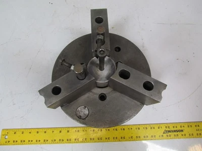 Cushman 12-36B 3 Jaw accra-set straight recess 12"dia chuck spindle mount Foto 1 de 4