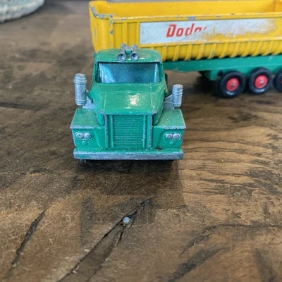 Matchbox King Size K-16 Dodge Tractor Unit and Twin Tippers #181 - Image 1 of 4