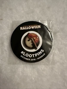 Loot Crate Halloween NEW PIN John Carpenter October 2016 Pinback Horror - Picture 1 of 2