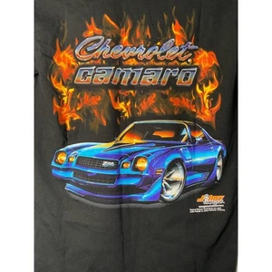 NWT GM Motors CAMARO FLAME T-SHIRT by Chevrolet -Small - Picture 1 of 6