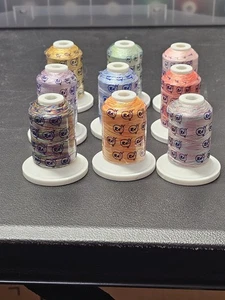 Robison Anton Embroidery Thread Lot of 9 Spools New  700yd Each Lt2 - Picture 1 of 9