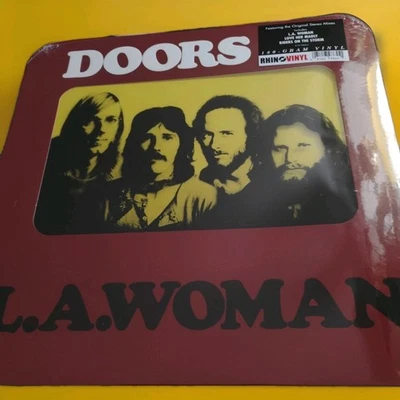 THE DOORS L.A. WOMAN - 180-GRAM VINYL LP " NEW, SEALED "  ROUND DIE CUT JACKET - Image 1 of 3