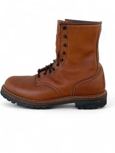 Red Wing 899 Brown Leather Lace Up Work Boot Size 11.5 B Narrow Discontinued Vtg - Picture 1 of 16