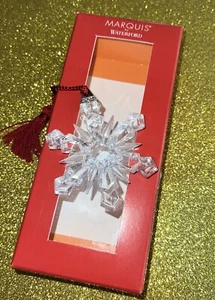 Waterford Marquis Crystal 2004 Annual Snowflake Ornament - Picture 1 of 4