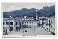 Saluti da Cavour (Torino). Piazza dello Statuto.