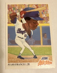 JULIO FRANCO 1991 SCORE ALL STAR TEAM #392 - Picture 1 of 2