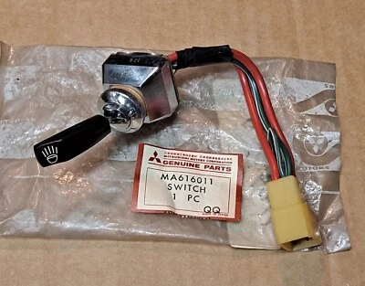 Início de 1971 Dodge Colt NOS Mitsubishi INTERRUPTOR DE FAROL E FIAÇÃO - Imagem 1 de 2