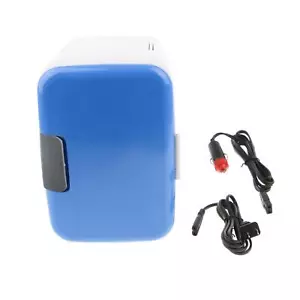Kühlschrank Tragbar Mini Stecker Kunststoff Blau Modern 12 V Freistehend Klein 11 L 50 W - Bild 1 von 6