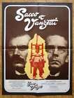 SACCO & VANZETTI Gian Maria Volonte Original MEDIUM französisches Filmplakat '71