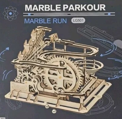 ROKR Marble Parkour Marble Run LG501 254 Pieces 3D Wooden Educational Model Kit  - Image 1 of 4