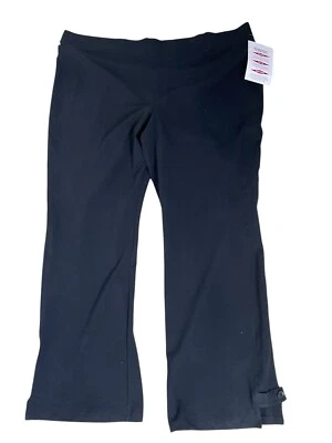 Pantalones de mujer con control contorno cintura lengüeta A621805 negros talla 4X ALTOS Foto 1 de 4