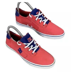 DC Shoes Gatsby 2 Skaterschuh Orange Blau Damen UK 5 EU 38 Low Top Pre Loved - Bild 1 von 23
