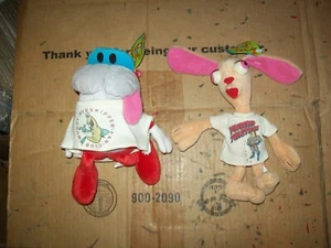 Juguete de peluche Ren & Stimpy 1992 vintage de Danikin # 05128 - Imagen 1 de 3
