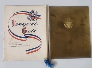 2 Programme 1949 Präsident Harry S. Truman Eröffnungsgala & Ball mit Autogrammen - Bild 1 von 19