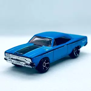 Coche de juguete azul Hot Wheels '70 Plymouth Road Runner - Imagen 1 de 7