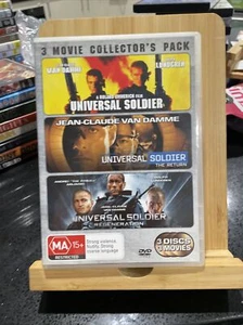 Universal Soldier DVD Collector's Pack (Region 4, 3 Disc) - Picture 1 of 3