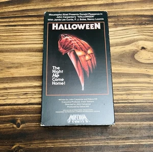 HALLOWEEN 1989 Media Release Edition VHS John Carpenter Michael Myers OOP - Picture 1 of 7