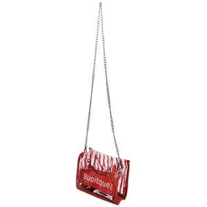 Moda Plástico Transparente Bolso de Mano Cadena Bolso de Hombro Mujer 5575 - Imagen 1 de 9