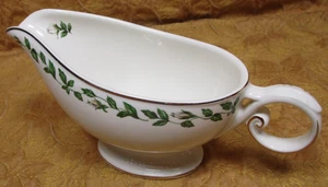 1 Superior Hall CAMEO (white) ROSE gravy boat (no underplate) - Picture 1 of 6