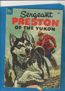 Sergeant Preston of the Yukon # 5, #8 Aug/January 1953-54 Dell Golden Age Comics - Picture 1 of 6