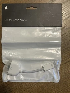 Apple Mini-DVI to VGA Adapter,  M9320G/A - Picture 1 of 3