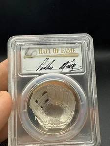 2014 P $1 Baseball Hall Of Fame Pedro Martinez Signed PCGS PR70DCAM Pop Of 473 - Picture 1 of 6