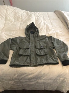 Vintage 90s Y2K Patagonia SST Deep Wading Fliegenfischen Jacke Outdoor Grün Gr. S - Bild 1 von 24