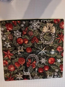 Kissenbezug 40 x40 cm ,Vorweihnachtszeit , Hotelverschluss, Handarbeit, eigene H - Bild 1 von 4