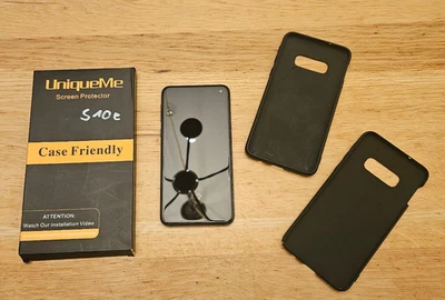 Samsung Galaxy S10e Schwarz 128GB - sehr guter Zustand & ohne Simlock - Bild 1 von 4