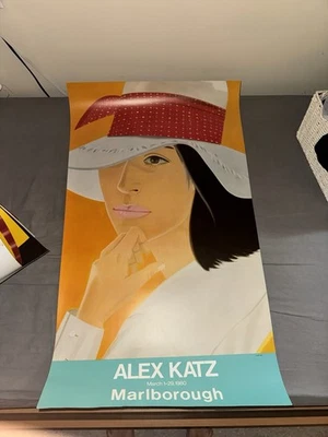 Alex Katz Marlborough, Aida con sombrero blanco, 1980 Foto 1 de 4