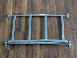 OEM 1963-1980 MG Midget Rear Trunk Lid Luggage Rack Chrome Genuine Original - Foto 1 di 4